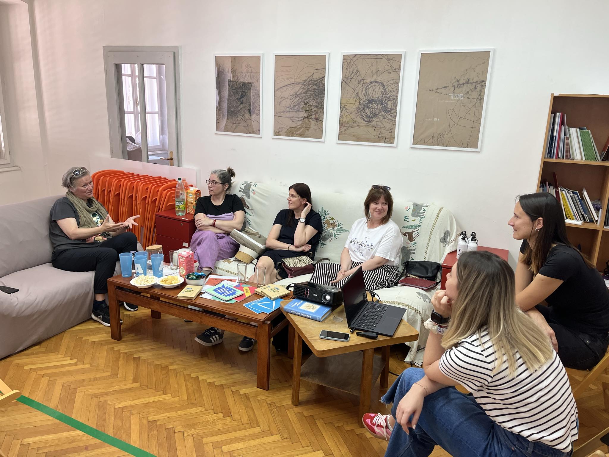 Study visit by colleagues from Tallinn University