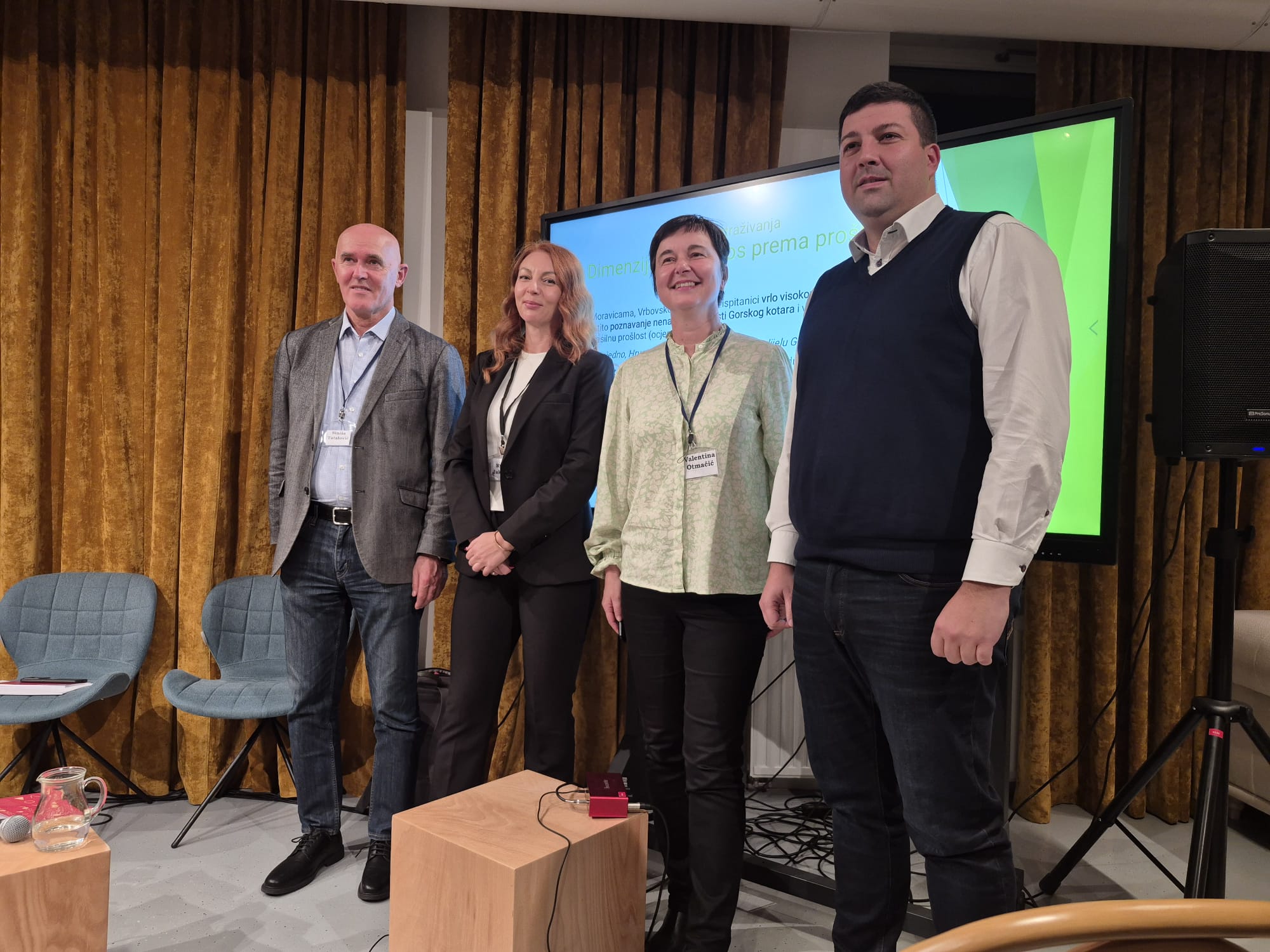 Dr. Valentina Otmačić at the Zagreb International scientific conference After wars: consequences, lessons, interpretations