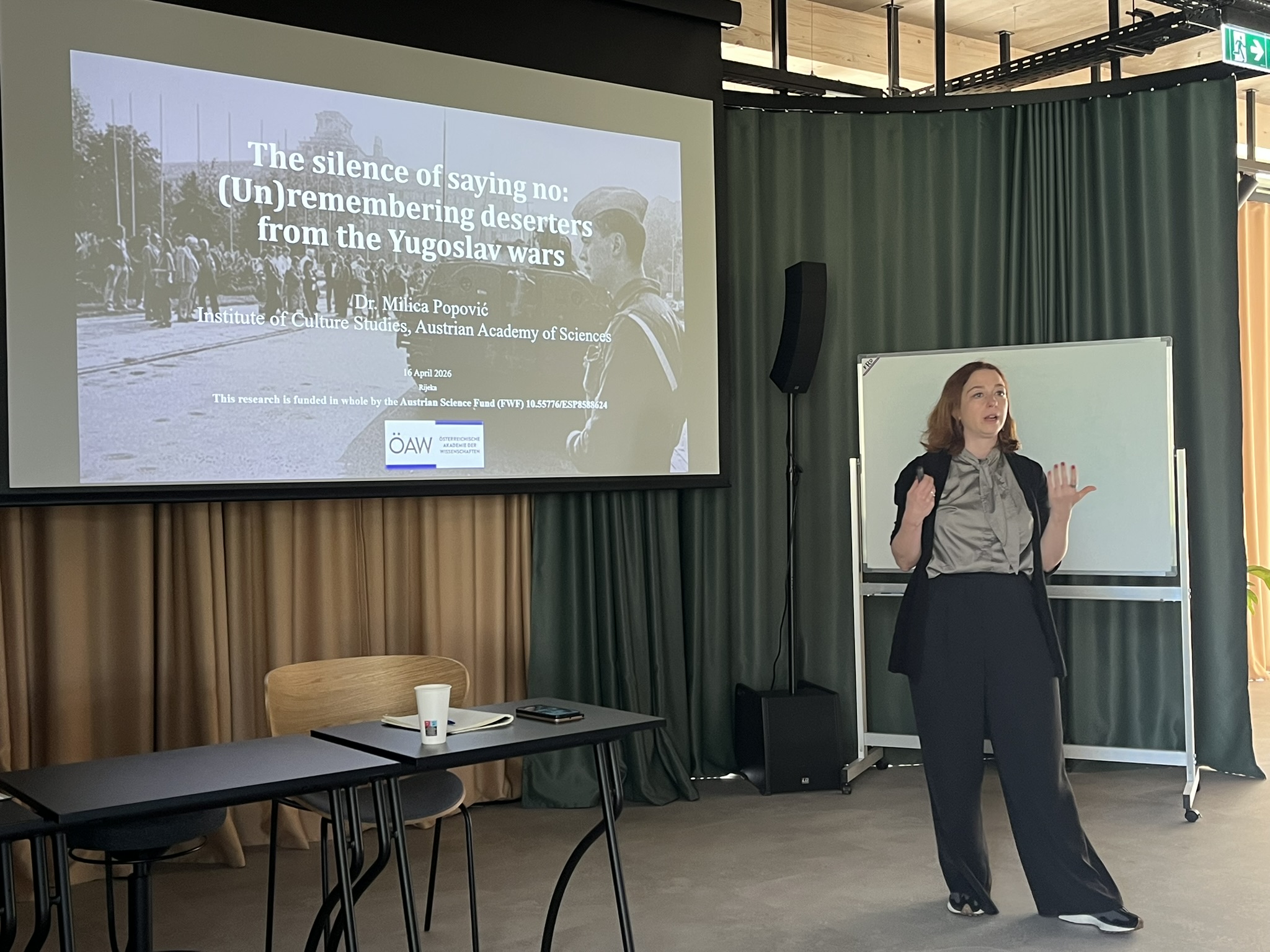 Održan istraživački seminar s dr. sc. Milicom Popović