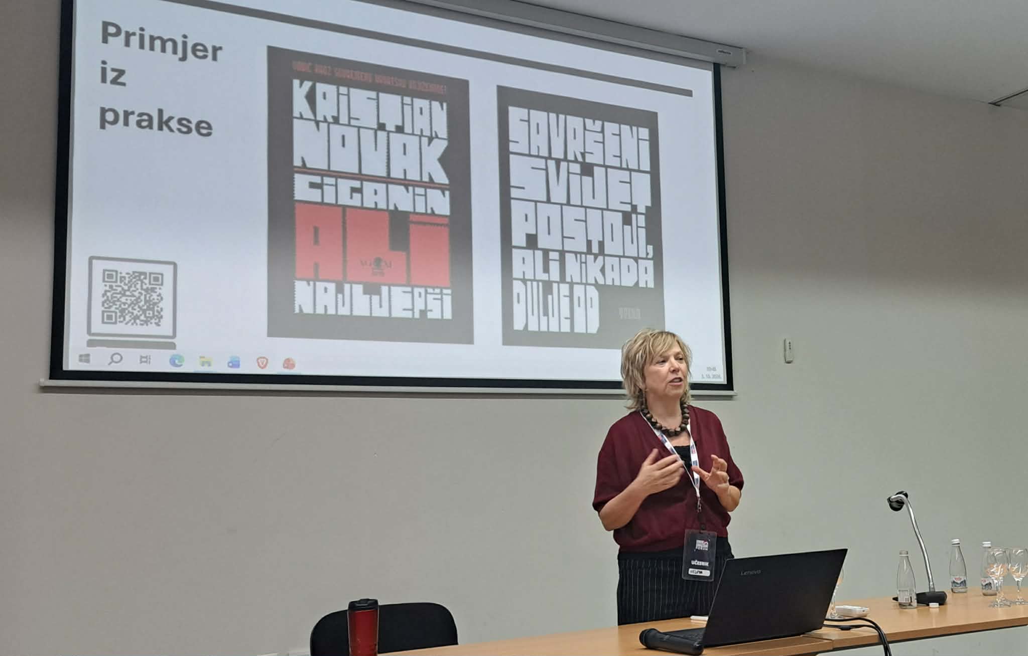 Helena de Karina održala radionicu na Konjic obrazovnom forumu